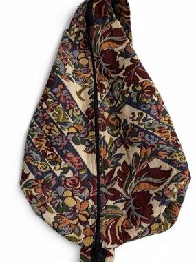 Floral Tapestry sling/ backpack - Multicolor